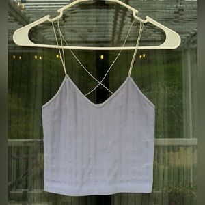 Lavender Strappy Women's Top size S
